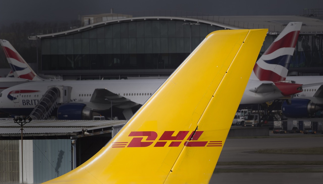 DHL航空運輸飛機